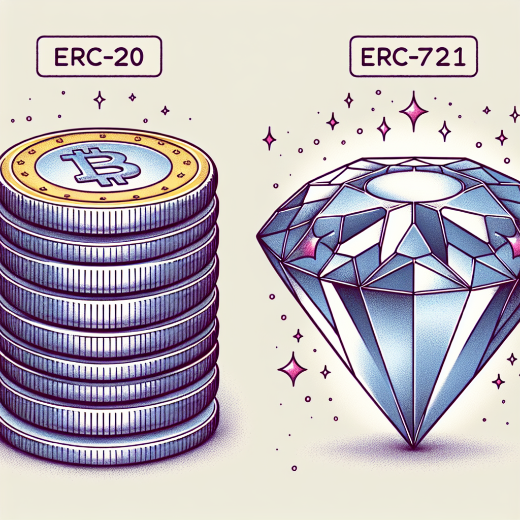 What Is The Difference Between ERC-20 And ERC-721 Tokens?