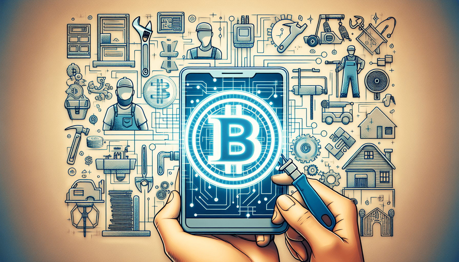 how to use crypto for home services