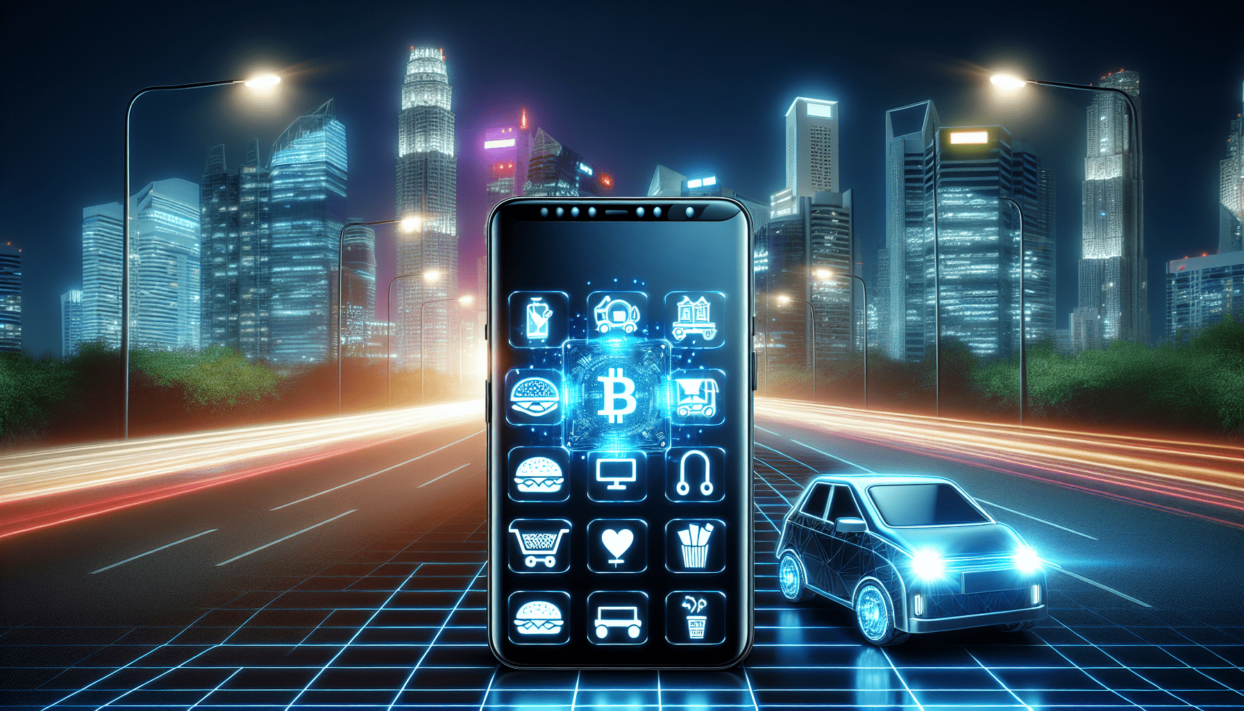 how to use crypto for on demand services